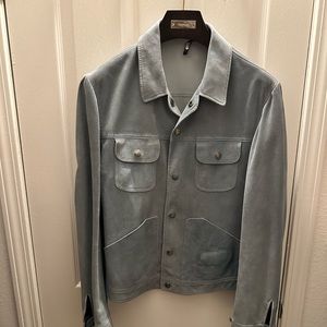 Tom Ford Men’s Brushed Suede Western Jacket